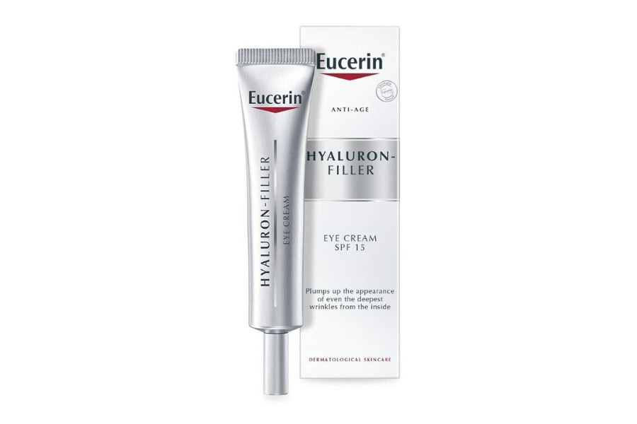 Eucerin Hyaluron Filler Eye Cream Spf 15 giúp trị bọng mắt, bảo vệ da mắt hiệu quả