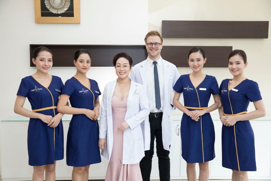 Đội ngũ bác sĩ, chuyên viên giàu kinh nghiệm tại bệnh viện Ngọc Dung